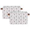 Large Elephant and Butterfly Storage Baskets, 2-Pack view 3