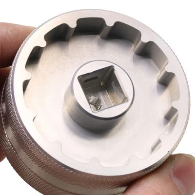 GodLOL 6.5 cm T47 Bottom Bracket Press Tool, Sturdy Lightweight Cycling Cup Press Tool for Trke T47BB, 12T/16T