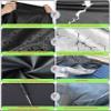 Kaufpirat Premium Cover 166 x 35 x 15 cm for Garden Benches, 900D, 500 g/m, Black view 4