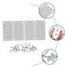 PartyKindom Stainless Steel Corner Connectors, 4-Pack view 2