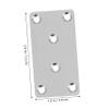 PartyKindom Stainless Steel Corner Connectors, 4-Pack view 3