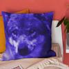Ethereval Linen Wolf Pillow Covers, 4-Piece Set, 50 x 50 cm view 2