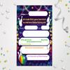 Junaversum 6 Bowling Invitations for a 9th Birthday view 4