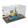Transparent Acrylic Display Case for LEGO 80013 Sea Base Model, Dustproof, 46 x 31 x 40.9 cm, Case Only, 2 mm view 1