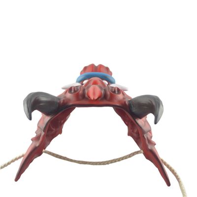 Resin Devil Mask, Red Halloween Mask for Theater and Costumes