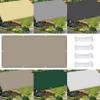 Shade Sail Balcony 5.5 x 7.5 m, UV and Wind Protection, Privacy Screen, Taupe view 1