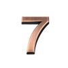 HUYGB Bronze House Number Digits 0–9, Metal Stickers, Color 8 view 4