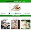 Talataca Cavalier King Charles Sleeping Angel Wing Memorial Dog 2D Flat Car Rearview Mirror Pendant, Christmas Tree Ornament and Hanging Decor Gift view 2