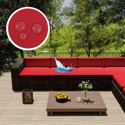 MTHGH Outdoor Sofa Cushion Cover, Waterproof, 60 x 60 x 10 cm