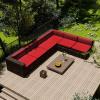 MTHGH Outdoor Sofa Cushion Cover, Waterproof, 60 x 60 x 10 cm view 2
