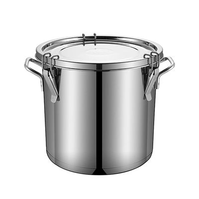 WJFLUCK Sealed 304 Stainless Steel Stockpot, 20 L