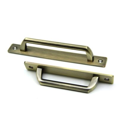 2-Pack Zinc Alloy Sliding Door Handles, 128 mm Hole Spacing
