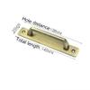 2-Pack Zinc Alloy Sliding Door Handles, 128 mm Hole Spacing view 2