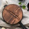 Gralara 20 cm Wooden Pan Lid view 4