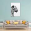 TSIDDKA Leopard Poster, Modern Aesthetic Wall Art, 60 x 90 cm, Unframed view 2