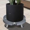 Generic Plant Pot Stand with Wheels, Indoor and Outdoor view 3