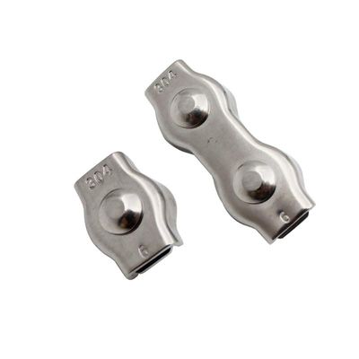 WEbjay Stainless Steel 304 Wire Rope Clips, M3 Double Grip