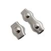 WEbjay Stainless Steel 304 Wire Rope Clips, M3 Double Grip view 1