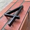 HUYGB House Number, Black Floating Metal Address Plaque, 0–9, Color 9 view 3