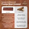 IECAP LLC Sonoran Desert Ironwood Blanks, 17.8 x 5.1 x 5.1 cm, 1 Piece view 4
