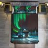 PAZZK Truck Bedding Set, Soft Microfiber Duvet Cover and Pillowcases with Zipper, 2-Piece, Single 135 x 200 cm view 2