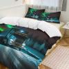 PAZZK Truck Bedding Set, Soft Microfiber Duvet Cover and Pillowcases with Zipper, 2-Piece, Single 135 x 200 cm view 4