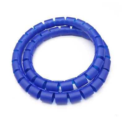 Spiral Cable Wrap, 3 m, 25 mm Inner Diameter, Blue