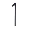 125 mm Floating House Number 5, Large Modern Outdoor Door Address Plaque, Black view 1