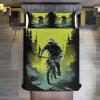 PAZZK Mountain Bike Premium Microfiber Bedding Set, King 220 x 240 cm view 2