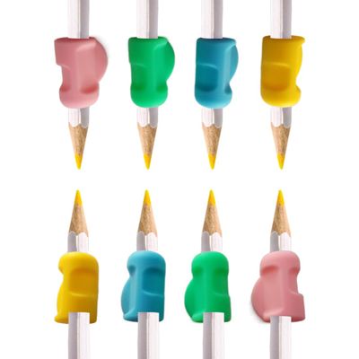 LAKJUOZ 8-Pack Pencil Grips for Kids and Adults