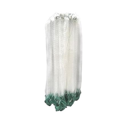 ZiYouao Monofilament Fishing Net, Single-Mesh Nylon Float Net, 1 Finger, 8 m x 0.8 m