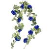 Ttiy Artificial Blue Rose Vine Garland, 1 Piece view 1