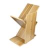 CAXUSD Three-Tier Bookcase, Brown view 1