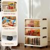 SPXMQSS Foldable Plastic Storage Box with Lid view 4
