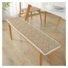 ILiemao Bench Seat Cushion, Khaki, 40 x 45 cm view 1