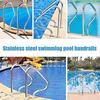 BomDog Stainless Steel Pool Handrail with Three Curves view 3