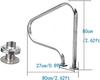 BomDog Stainless Steel Pool Handrail with Three Curves view 4