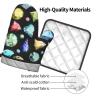 Colorful Gemstone Pattern Oven Mitt and Pot Holder Set view 4