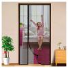 Magnetic Fly Screen Door Curtain, 70 x 245 cm, Black view 1