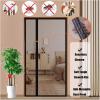 Magnetic Fly Screen Door Curtain, 70 x 245 cm, Black view 4