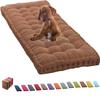 Outdoor Bench Cushion, 10 cm Thick, 1/2/3-Seater, 90x40/100x40/120x40/150x50/160x40/160x50/110x60 cm, Color C, Size 45x45 cm/17 view 1