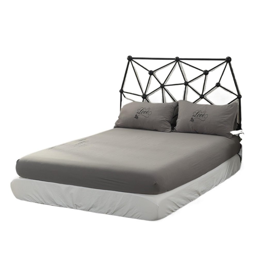 LNNXSZ Waterproof Mattress Protector, Gray, Twin 99 x 190 x 36 cm
