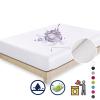 LNNXSZ Waterproof Mattress Protector, Gray, Twin 99 x 190 x 36 cm view 2