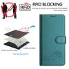 MOJIA Flip Case for Honor Magic 5 Pro / Magic5 Pro, Premium PU Leather Wallet Case with Card Holder and RFID Protection, Dark Green view 4