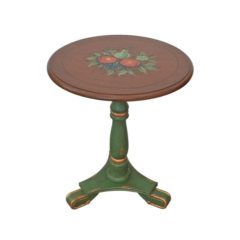 HASMI Round Retro Hand-Painted Coffee Table