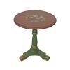 HASMI Round Retro Hand-Painted Coffee Table view 1