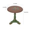 HASMI Round Retro Hand-Painted Coffee Table view 2