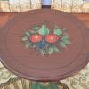 HASMI Round Retro Hand-Painted Coffee Table view 4