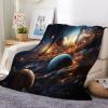 Plush Planet Universe Blanket 150 x 200 cm view 2