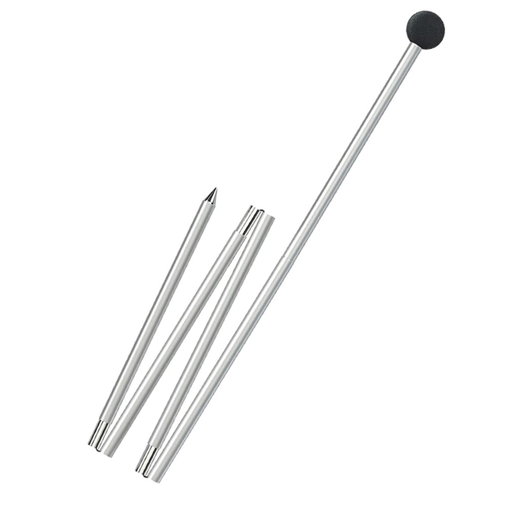 Aluminum Pole, Telescoping Tarp Pole, Canopy Support Pole, Portable